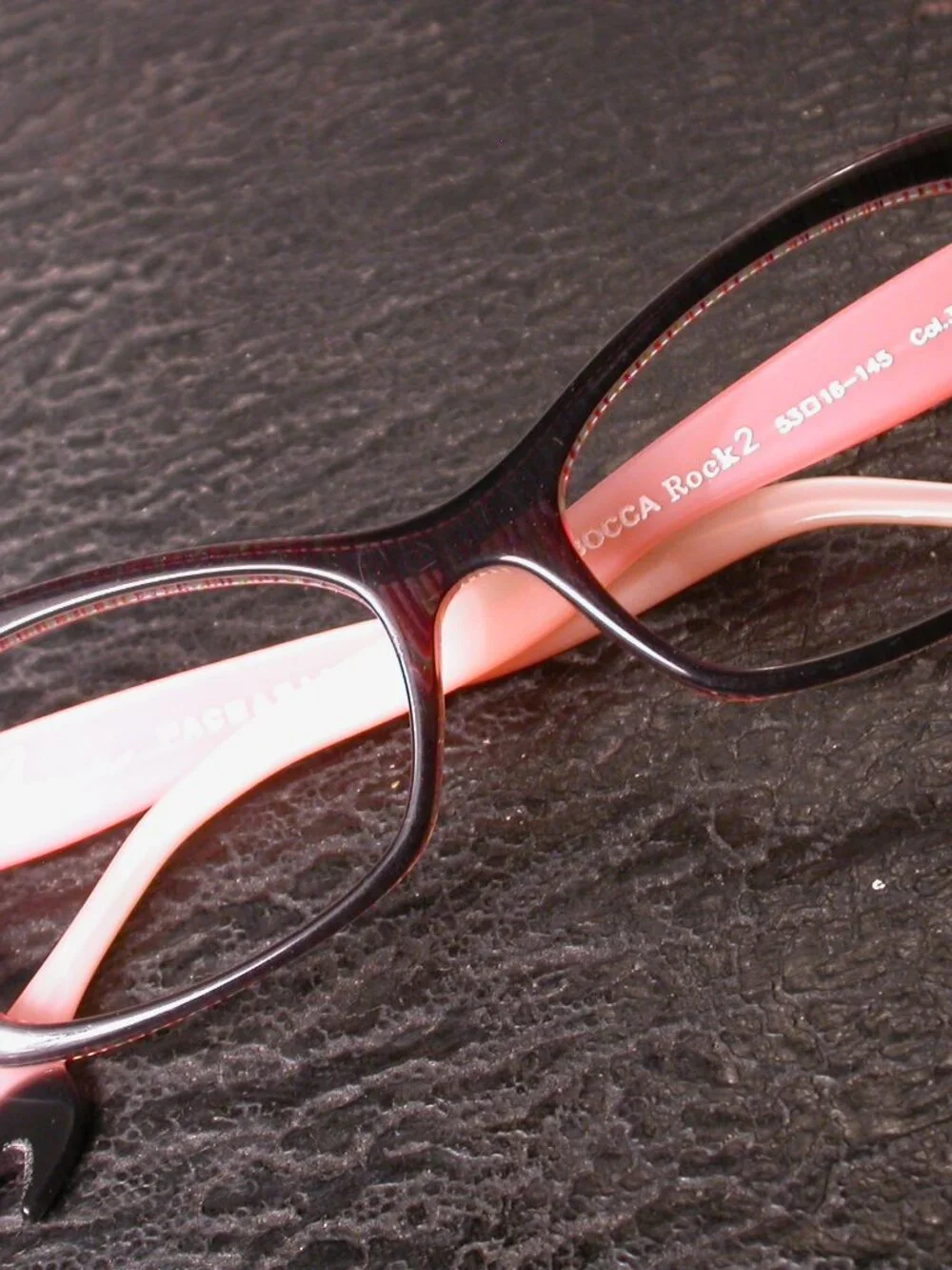 Face A Face Red Stripes Bocca Rock Stylish Eyeglasses Frames Hand Made in Italy